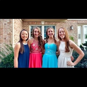 Pink Homecoming Fancy Dress